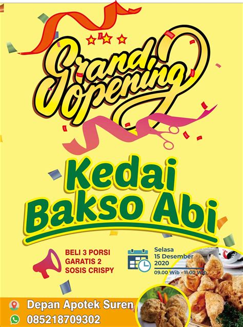 contoh opening
