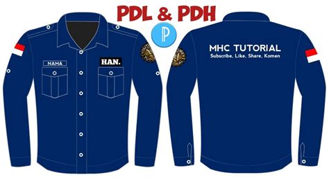 Contoh Pakaian Pdh  Best Desain Baju Pdh Organisasi Model Seragam Terbaru - Contoh Pakaian Pdh