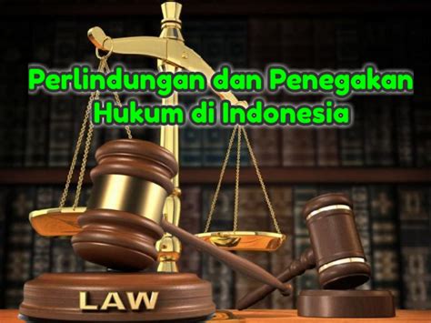 contoh perlindungan dan penegakan hukum di indonesia