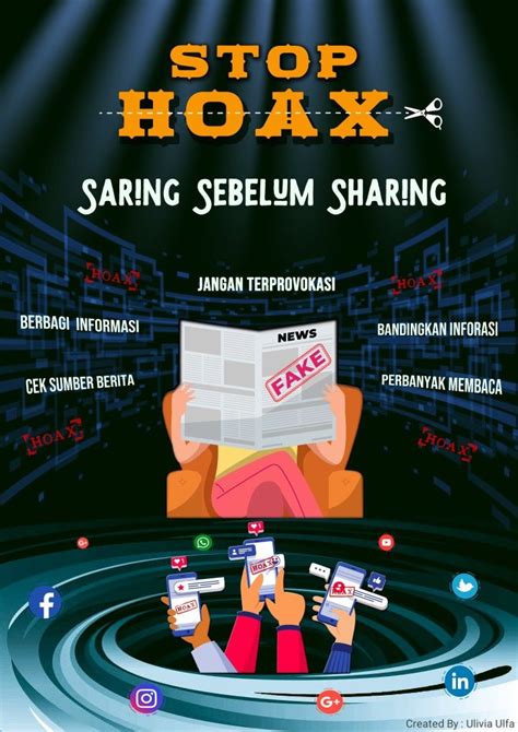 contoh poster anti hoax