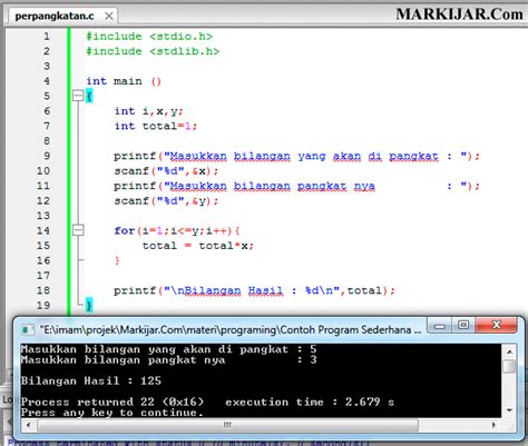 contoh program c++ membuat aplikasi