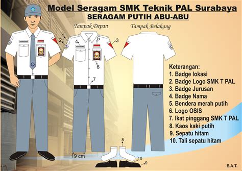 Contoh Seragam Smk Al Fathimiyah Model Baju Praktek Smk - Model Baju Praktek Smk