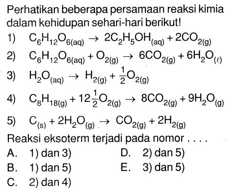 contoh soal persamaan reaksi kimia beserta jawabannya