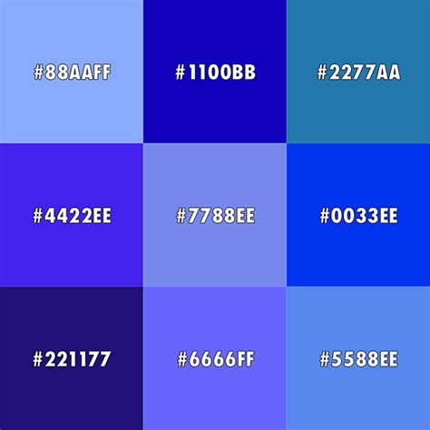 Contoh Warna Warna Biru  Baru 72 Macam Macam Warna Biru Dalam Bahasa - Contoh Warna Warna Biru