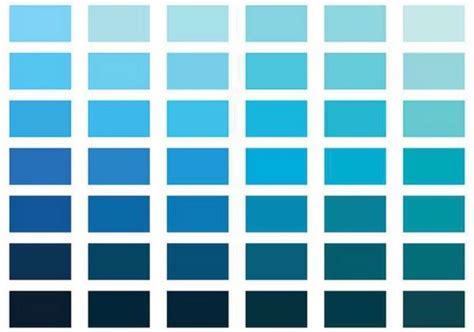 Contoh Warna Warna Biru  Semua Jenis Colour Biru Olivia Lambert - Contoh Warna Warna Biru
