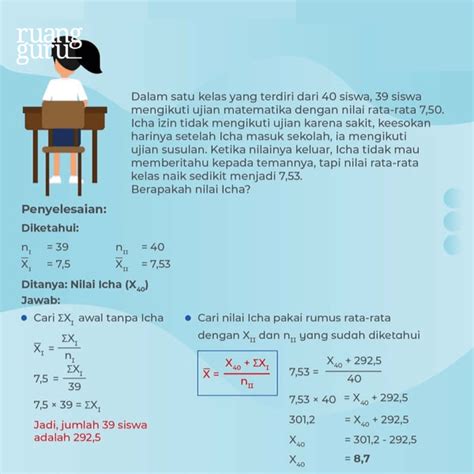 CONTOH SOAL MEAN - Contoh Soal Coba tentuton niloi Q1 Q2 Q3 Jiko