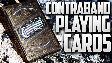 contraband playing cards review