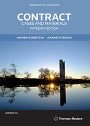 Contract Cases And Materials Cases Materials