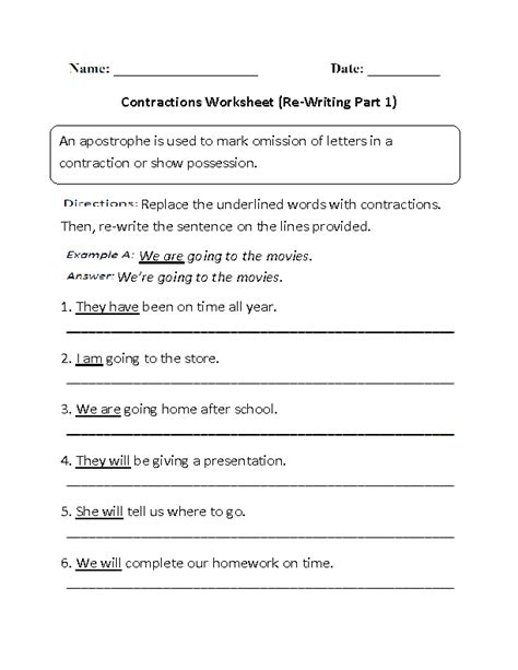 Contraction Passages 3rd Grade Tpt Contraction Worksheet Third Grade - Contraction Worksheet Third Grade