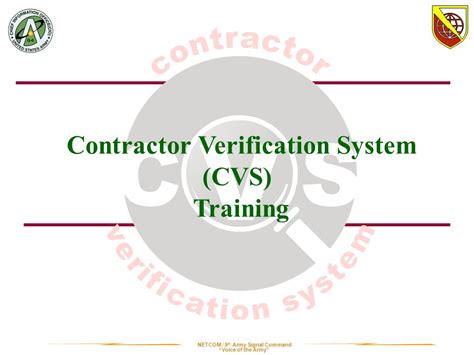 Download Contractor Verification System User Guide 