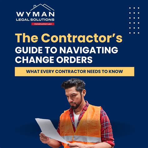Contractors Guide To Change Orders The Art Of Finding Pricing And Getting Paid For Contract Changes And The Damages They Cause