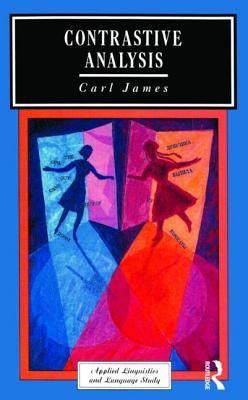 Full Download Contrastive Analysis Carl James 1980 Dixsie 