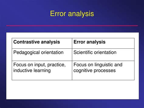 Read Online Contrastive Linguistics And Error Analysis 