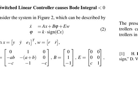 Control Of Linear Systems With Regulation And Inp