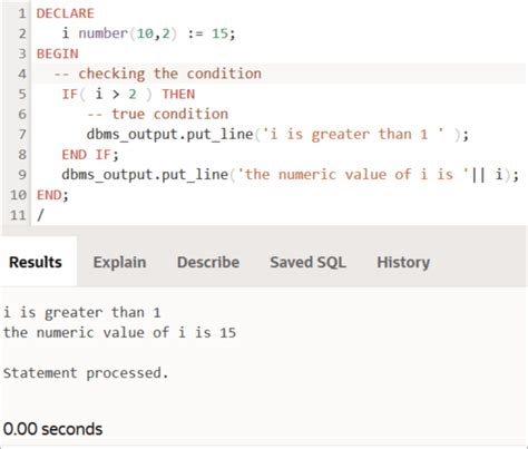 control statements in sql