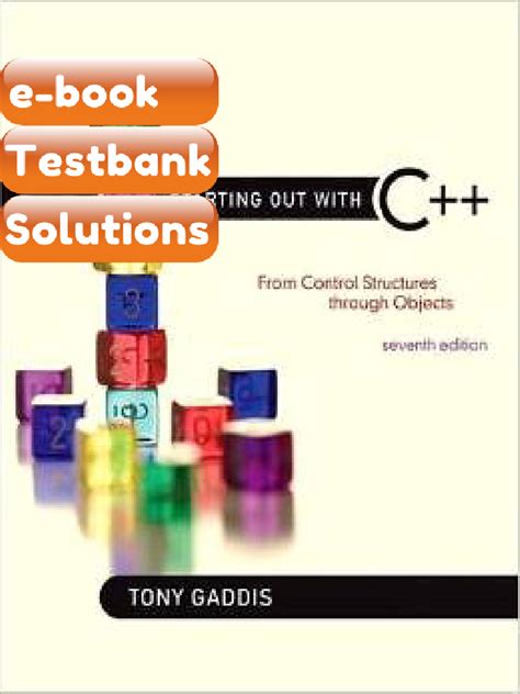 Control Structures Through Objects 7th Edition