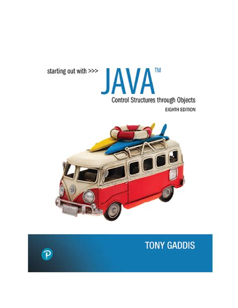 Control Structures Tony Gaddis Java Solutions