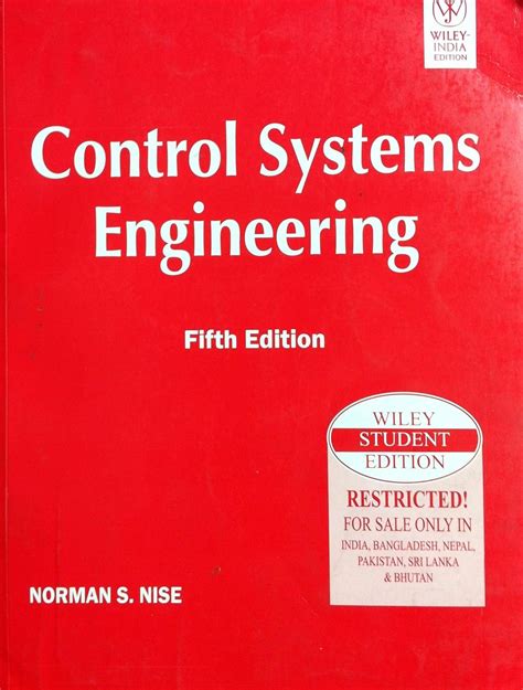 Control Systems Engineering 5th Edition Ebook Athnet