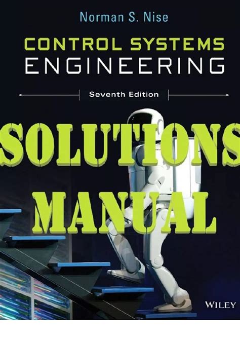 Control Systems Engineering Solutions Manual 5th Edition Nise