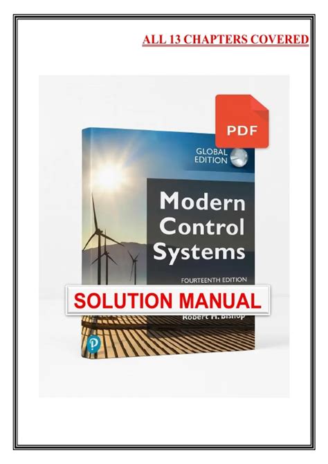 Control Systems Solutions Manual