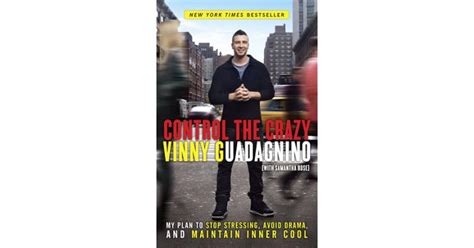 Control The Crazy My Plan To Stop Stressing Avoid Drama And Maintain Inner Cool Vinny Guadagnino