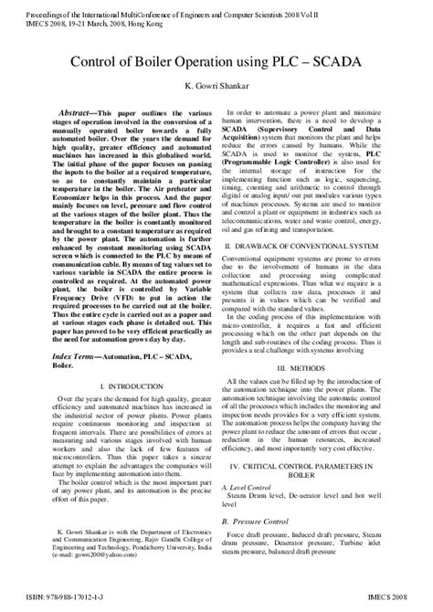 Download Control Of Boiler Operation Using Plc Scada 