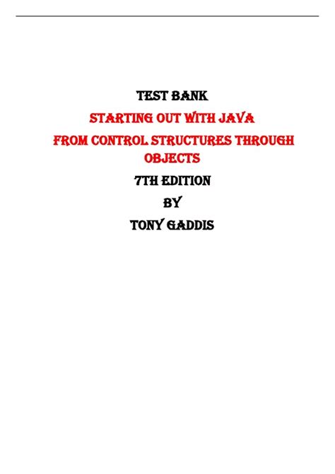 Read Control Structures Through Objects 7Th Edition 