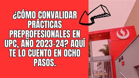 Convalidar Practicas Upc