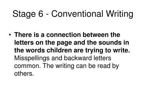 Conventional Writing Stage   Exploring Childrenu0027s Writing Development In Response To Springer - Conventional Writing Stage