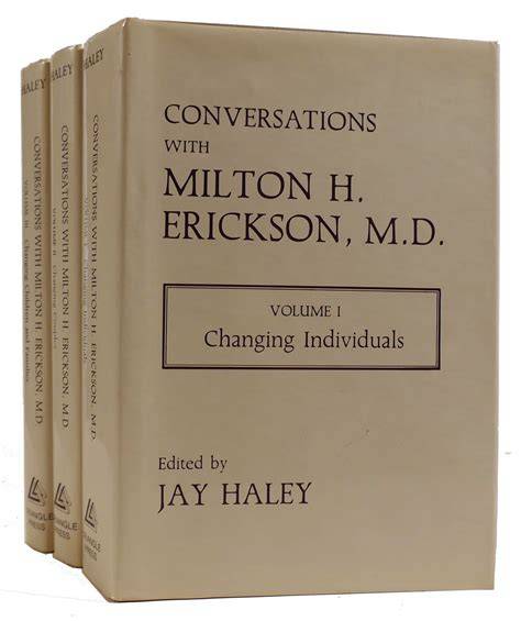 conversations with milton h erickson md changing i