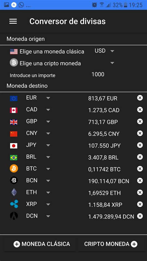 Conversion De Monedas