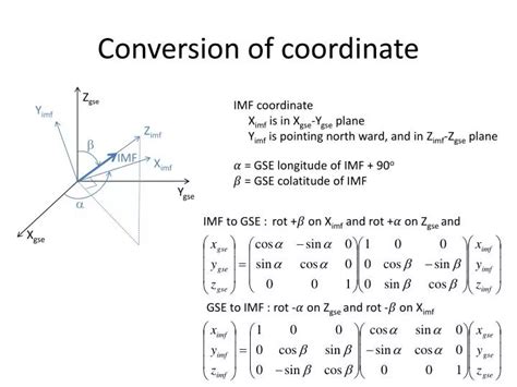 Conversion To Local Coordinate System Novatel