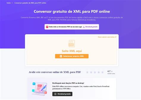 Conversor De Xml Para Pdf