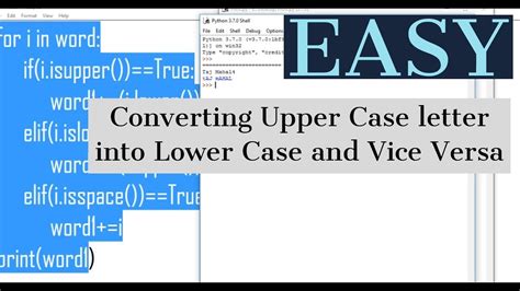 Convert Case Convert Upper Case To Lower Case Upper Case Lower Case Matching - Upper Case Lower Case Matching