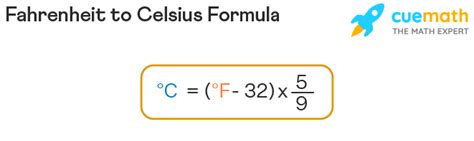 convert f to c formula
