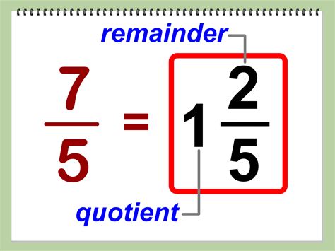 Convert Fractions And Mixed Numbers Turning Fractions Into Mixed Numbers - Turning Fractions Into Mixed Numbers