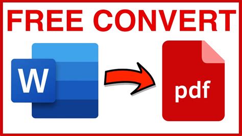convert word to pdf