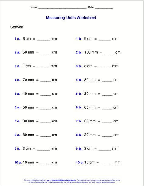 Converting Cm To Mm Worksheet   How To Convert Centimetres To Millimetres Cm To - Converting Cm To Mm Worksheet