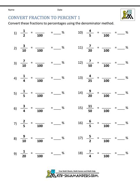 Converting Fractions To Percents Grade 7 Worksheet Pdf Finding Percent 7th Grade Worksheet - Finding Percent 7th Grade Worksheet