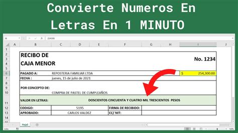 Convertir Numeros A Letras En Excel