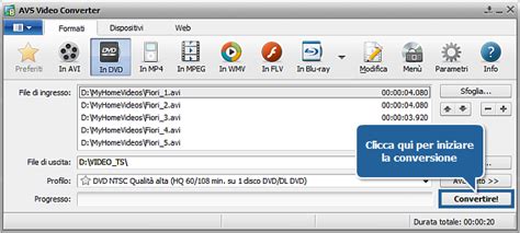 convertire file cpi in avi