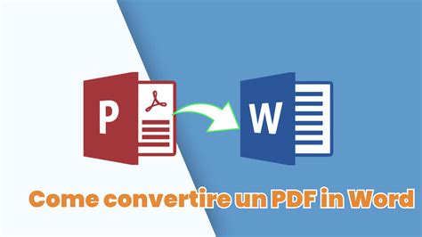 convertire in pdf file word
