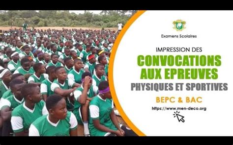 Convocation Bepc 2024