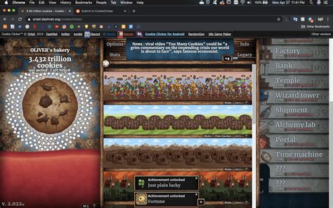 Cookie Clicker Unblocked Game New Tab