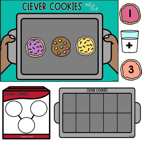 Cookies Math   Clever Cookies Maths Pack Top Teacher - Cookies Math