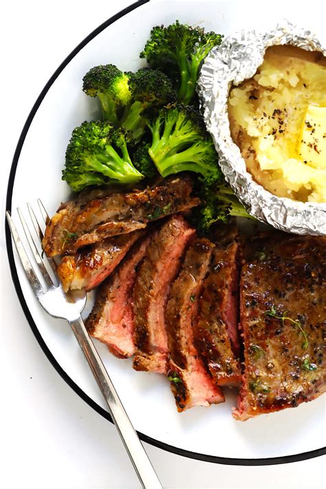 cooking steak in oven