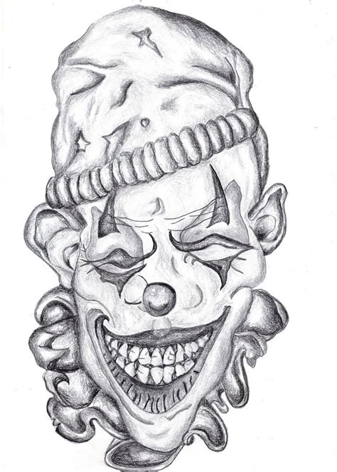 Cool Drawings Of Gangsters Clowns