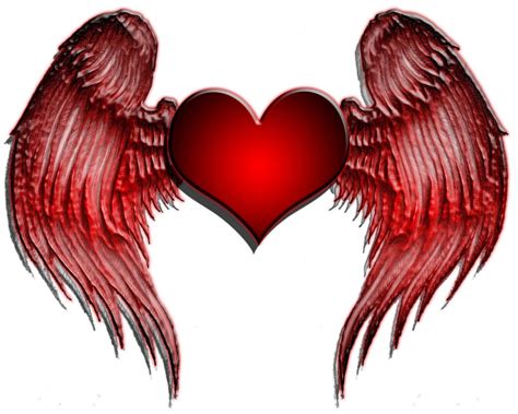 Cool Hearts With Wings