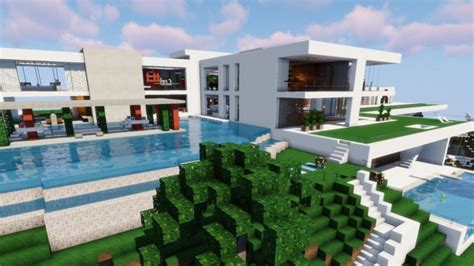 A real architect's building houses in Minecraft tutorial / Modern House #23  