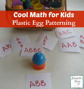 Cool Math For Kids Plastic Egg Patterning Pattern For Math - Pattern For Math